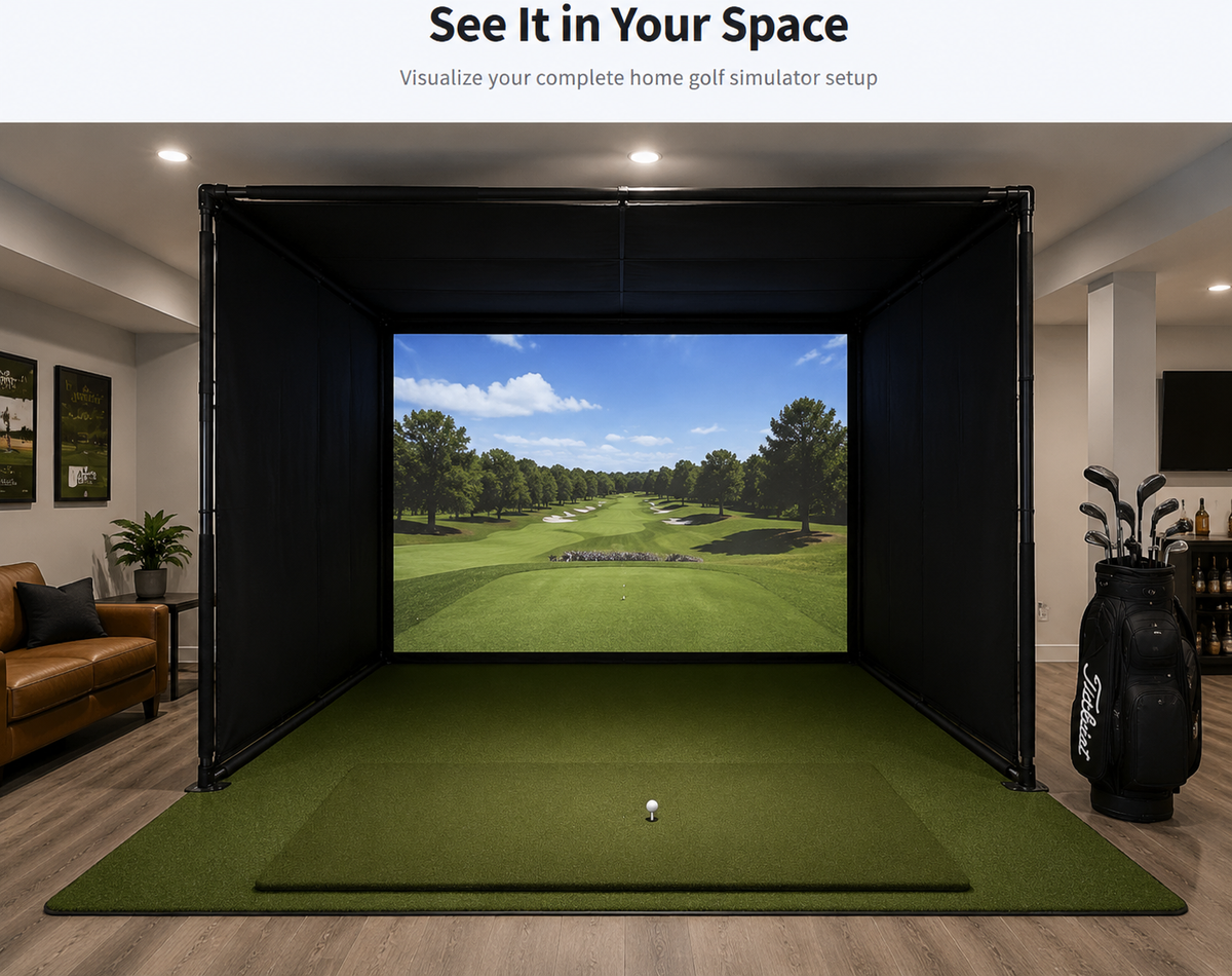 Complete enclosure in basement setup