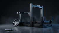 Virtual Reality Driving Game DIY Driving Simulator Aluminum Profile 4080 Assembly Kit Sim Racing Cockpit Sim Rig Frame — Lifestyle